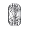 Wibrujący masturbator Lingam Khani transparentny 9 cm