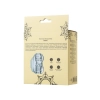 Wibrujący masturbator Lingam Khani transparentny 9 cm