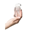Masturbator wibrujący Lingam Shakti transparentny 9 cm