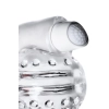 Masturbator wibrujący Lingam Shakti transparentny 9 cm