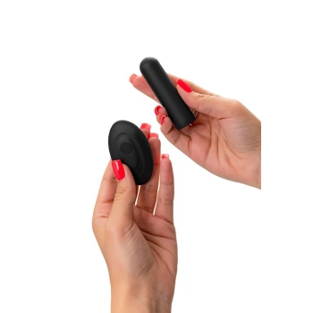 Wibracyjna kulka z pilotem RealStick CALIBER 7 cm