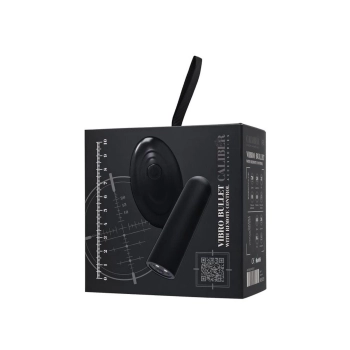 Wibracyjna kulka z pilotem RealStick CALIBER 7 cm