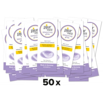 Żel intymny Pjur med Sensitive glide 2 ml 50 sztuk