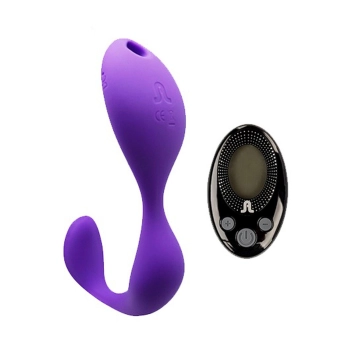 Wibrator z pilotem Adrien Lastic Mr.HOOK+LRS silikonowy USB 12 cm