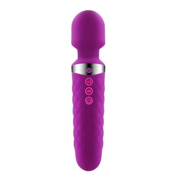 Masażer różdżkowy Alive BE WANDED fioletowy USB 20 cm