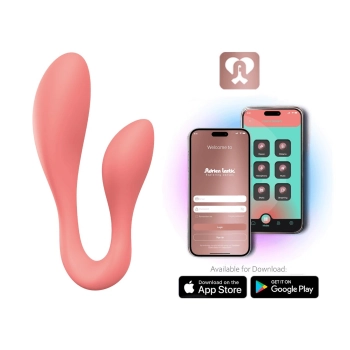 Wibrator podwójny Couple Secrets II Adrien Lastic z aplikacją USB