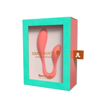 Wibrator podwójny Couple Secrets II Adrien Lastic z aplikacją USB