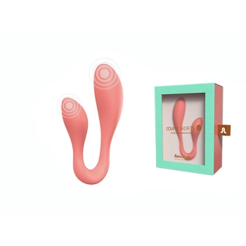 Wibrator podwójny Couple Secrets II Adrien Lastic z aplikacją USB