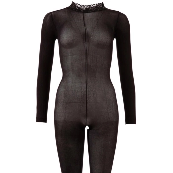 Bodystocking koronkowy NO:XQSE S/M poliamid
