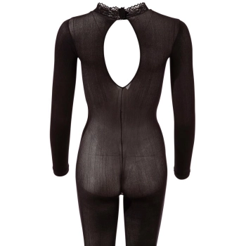 Bodystocking koronkowy NO:XQSE S/M poliamid