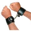 Leather Handcuffs padded