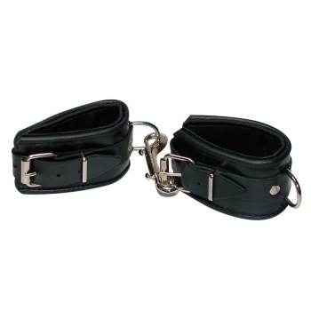 Leather Handcuffs padded