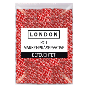 London red condoms 1000 pcs.