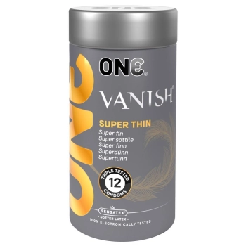 Prezerwatywy ONE Vanish Hyperthin 12 sztuk