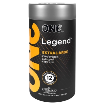 Prezerwatywy powiększone ONE Legend 200 mm 12 sztuk