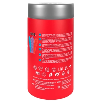 Prezerwatywy ONE Tattoo Touch teksturowane 12 sztuk