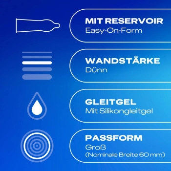 Durex Gefühlsecht Extra Gross 10