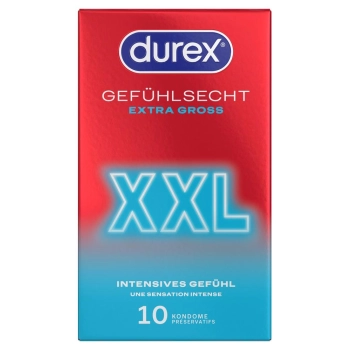 Durex Gefühlsecht Extra Gross 10