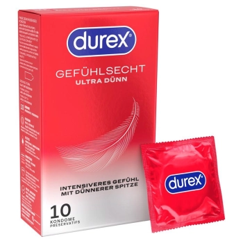Durex Gefühlsech Ultra Dünn 10
