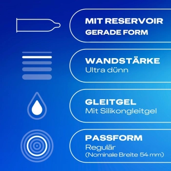 Durex Gefühlsech Ultra Dünn 10