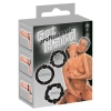 Cock Rings Set "Get Hard" schw