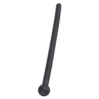 Penis plug Piss Play silikonowy Penisplug czarny 11,8 cm