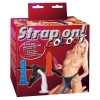 Strap on You2Toys Colour z trzema dildami 19 cm