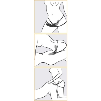 FF Double Delight Strap-On Vib