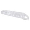 Przedłużka na penisa Crystal przezroczysta TPE 27,8 cm