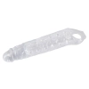 Przedłużka na penisa Crystal przezroczysta TPE 27,8 cm