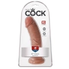 King Cock 8 inch Tan
