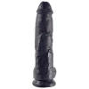 King Cock 10 inch Balls Black