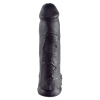 King Cock 12 inch Balls Black