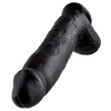 King Cock 12 inch Balls Black
