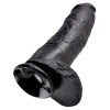 King Cock 12 inch Balls Black