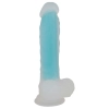 Dildo silikonowe You2Toys świecące w ciemności 20,5 cm