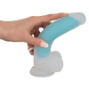 Dildo silikonowe You2Toys świecące w ciemności 20,5 cm