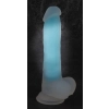 Dildo silikonowe You2Toys świecące w ciemności 20,5 cm