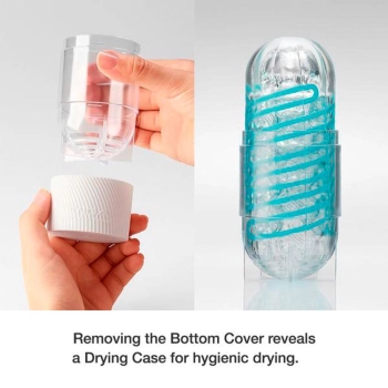 Masturbator Tenga Spinner Tetra przezroczysty 13 cm