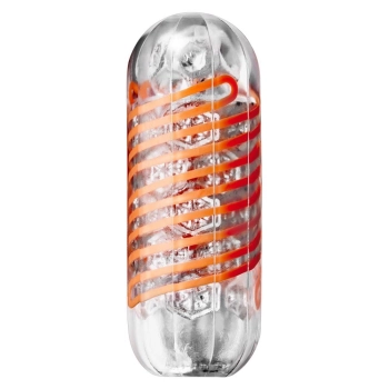 Masturbator spinner Tenga Hexa przezroczysty 13 cm