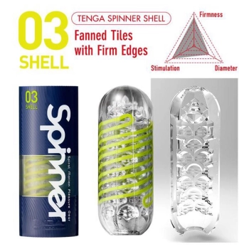 Masturbator spinner Tenga Spinner Shell 13 cm