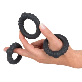 Rebel Silicone Steel Rings