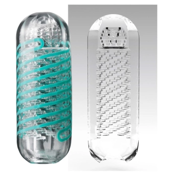 Masturbator spinner Tenga Pixel przezroczysty 13 cm
