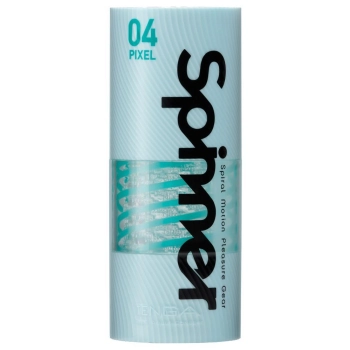 Masturbator spinner Tenga Pixel przezroczysty 13 cm