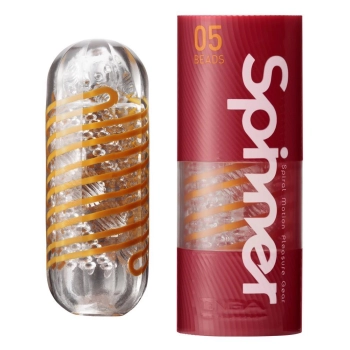 Masturbator Tenga Spinner Beads przezroczysty 13 cm