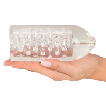 Rękaw wymienny Suck-O-Mat 2.0 przezroczysty TPE 15,7 cm