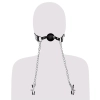 FFE Deluxe Ball Gag and Nipple