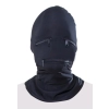 FFS Zipper Face Hood Black