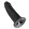 Dildo realistyczne King Cock ciemne 25 cm PVC