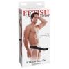 Pusta proteza strap-on Fetish Fantasy Series ciemna 20 cm